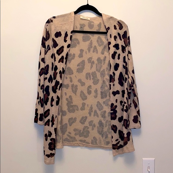 Tops - Cheetah Cardigan